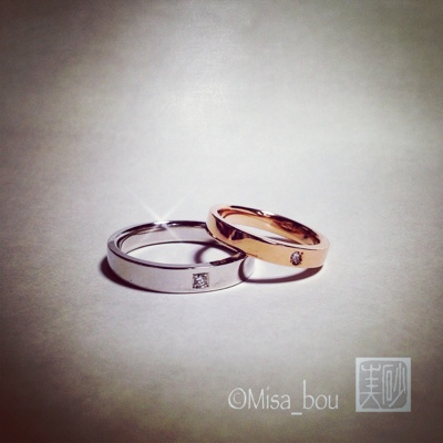 愛の形をシンプルに極めたマリッジリング結婚指輪オーダーメイド